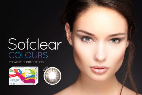  Kính Áp Tròng Gelflex Sofclear Monthly Color lens (1 tháng) 