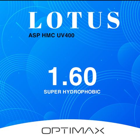  Đơn Tròng Optimax Lotus 1.56/ 1.60/ 1.67 