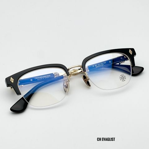  Gọng Kính Chrome Hearts Acetate Cao Cấp Nam Nữ Evagilist 