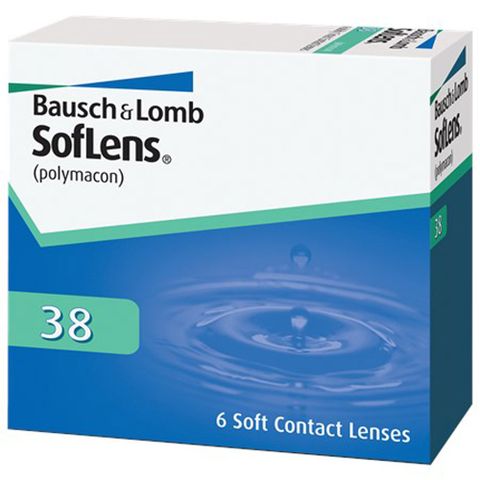  Kính Áp Tròng Không Màu 3 Tháng Bausch & Lomb SofLens 38 (-1.00 đến -9.00) 