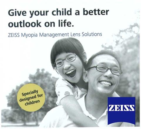  Tròng kính ZEISS MYOVISION PRO Kiểm soát cận thị trẻ em từ 6-12 tuổi 