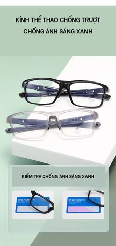  Kính Cận Thể Thao TR Chống Ánh Sáng Xanh 81282 