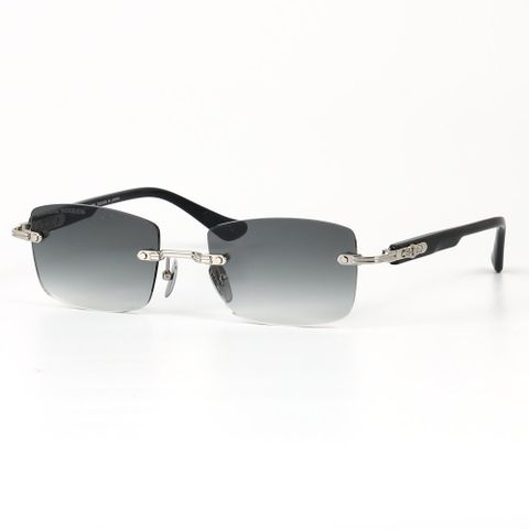  Gọng Kính Khoan Không Viền Chrome Hearts Deep II 