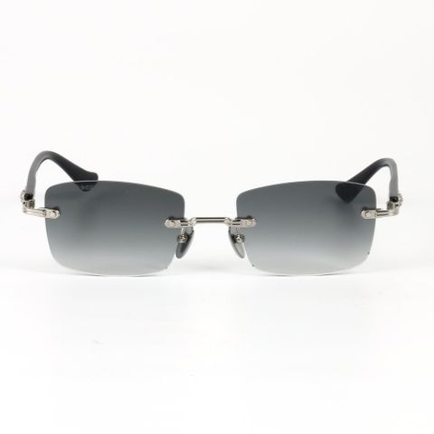  Gọng Kính Khoan Không Viền Chrome Hearts Deep II 