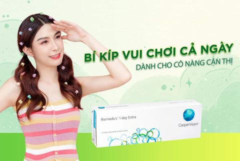  Lens Trong Suốt 1 Ngày BIOMEDIC 1 NGÀY COOPERVISION MỸ Chính Hãng 