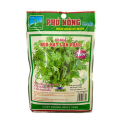 Hạt giống Ngò hạt lớn Pháp Phú Nông - Gói 20 gram