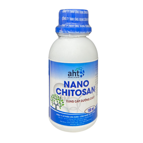 Phân bón vi lượng Nano Chitosan AHT - Chai 100ml