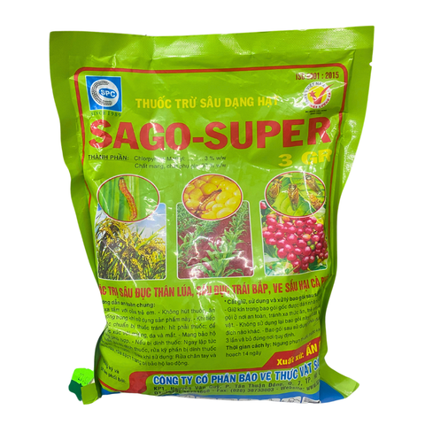 Thuốc trừ sâu dạng hạt SAGO SUPER 3GR - Gói 1kg