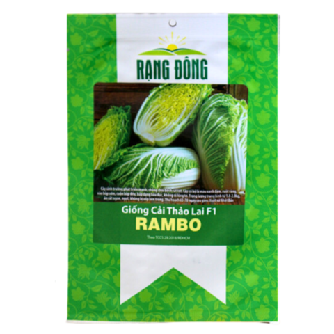 Hạt giống Cải Thảo RAMBO Rạng Đông - Gói 0.5 gram