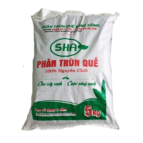 Phân trùn quế Sông Hồng 5kg