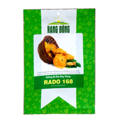 Hạt giống Bí đĩa bay vàng Rado 168 - Gói 1 gram