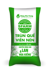 Phân trùn quế SFARM viên nén tan chậm dành cho Lan