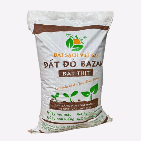 Đất đỏ bazan - Đất sạch VIỆT GAP - Bao 20kg