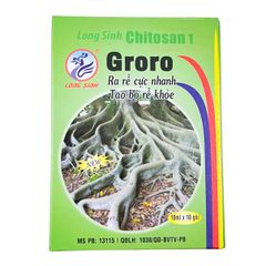 Phân bón Groro Chitosan kích rễ cực mạnh - Gói 10ml