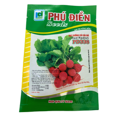 Hạt giống Củ Cải Đỏ khổng lồ F1 Phú Điền - Gói 5 gram