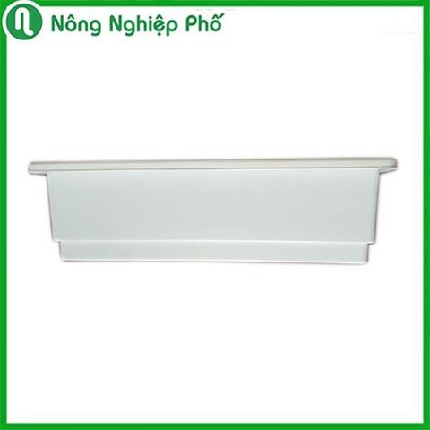 Chậu dài trồng hoa cảnh 48x20x16H (HN)