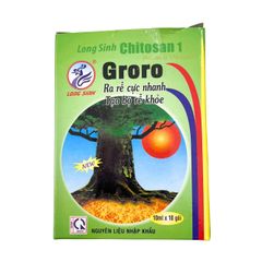 Phân bón Groro Chitosan kích rễ cực mạnh - Gói 10ml