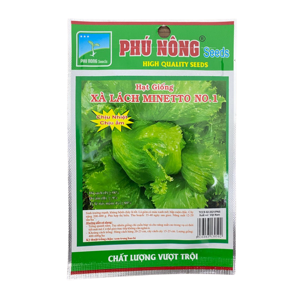 Hạt giống Xà lách MINETTO - Gói 2 gram