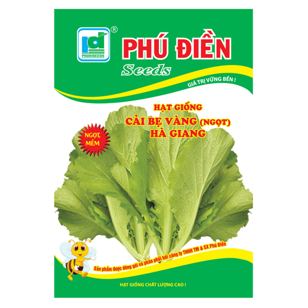 Hạt giống Cải bẹ vàng (ngọt) Hà Giang - Gói 20gr