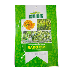 Hạt giống Bí đỏ ăn bông Rado 391 - Gói 5 gram