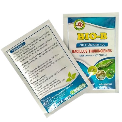 Chế phẩm sinh học Bio - B phòng trừ bọ trĩ, nhện đỏ, sâu rầy - Gói 30g