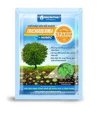 Chế phẩm nấm đối kháng Trichoderma Plus Humic Sfarm - Gói 1kg