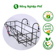 Giá đỡ chậu trồng lan can 60x20x16cm (HCM)