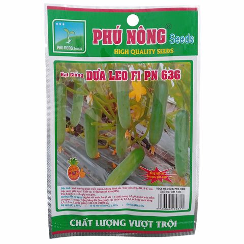 Hạt giống Dưa Leo Siêu Năng Suất PN - Gói 1 gram