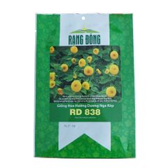 - Hạt giống hoa hướng dương nga kép RD 838 Rạng Đông - Gói 1 gram