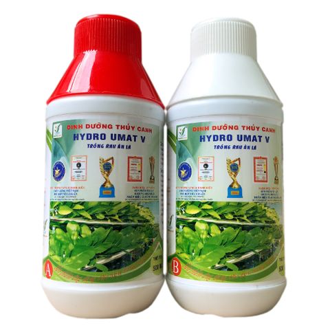 Dung dịch dinh dưỡng thủy canh Hydro Umat V cho rau ăn lá