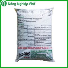 Phân bón đầu trâu tan chậm NB NPK 13-13-13+TE chuyên dùng cho hoa, cây ăn quả