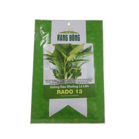 Hạt giống rau muống lá lớn Rạng Đông RADO 13 - Gói 50 gram