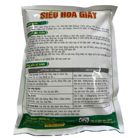 Phân bón Siêu hoa giấy Vinaf - Gói 700gr