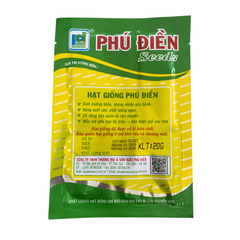 Hạt Giống Mầm Rau Cải Đỏ Phú Điền - Gói 20 gram