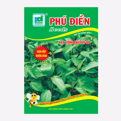 Hạt giống Rau đay đỏ Phú Điền - Gói 20 gram