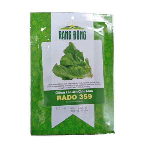 Hạt giống xà lách chịu mưa Rạng Đông RADO 359  - Gói 10gram