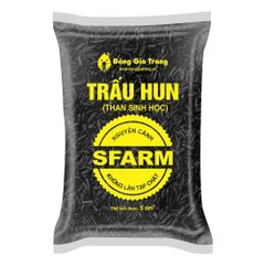 Giá thể trấu hun nguyên cánh Sfarm