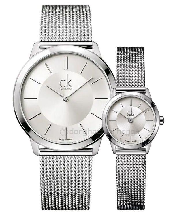 Đồng hồ cặp đôi Calvin Klein K3M21126-K3M22126