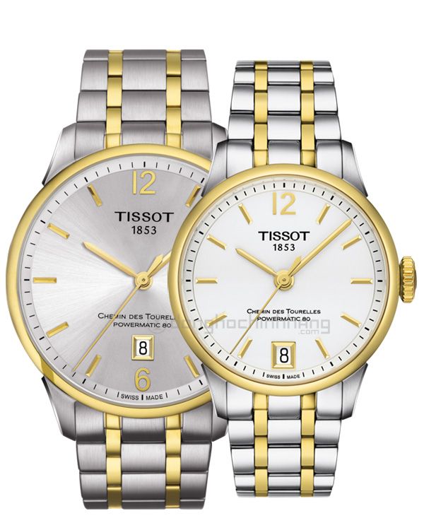 Đồng hồ cặp đôi Tissot T099.407.22.037.00-T099.207.22.037.00