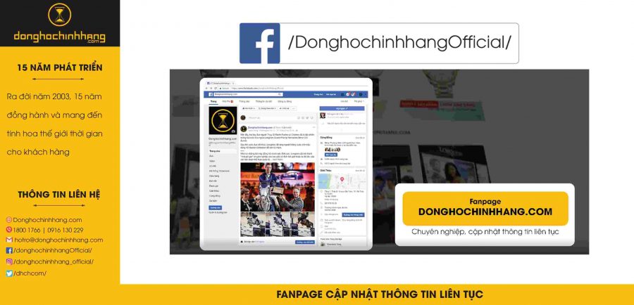 Donghochinhhang.com tổng kết năm