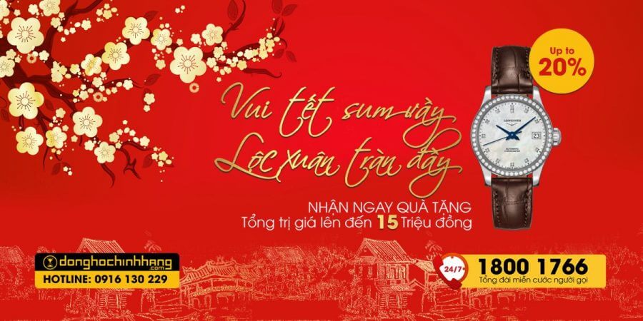 khuyến mại đồng hồ Tết