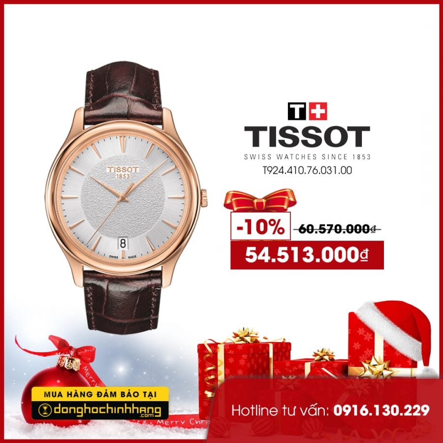 đồng hồ Tissot dịp Giáng sinh và năm mới