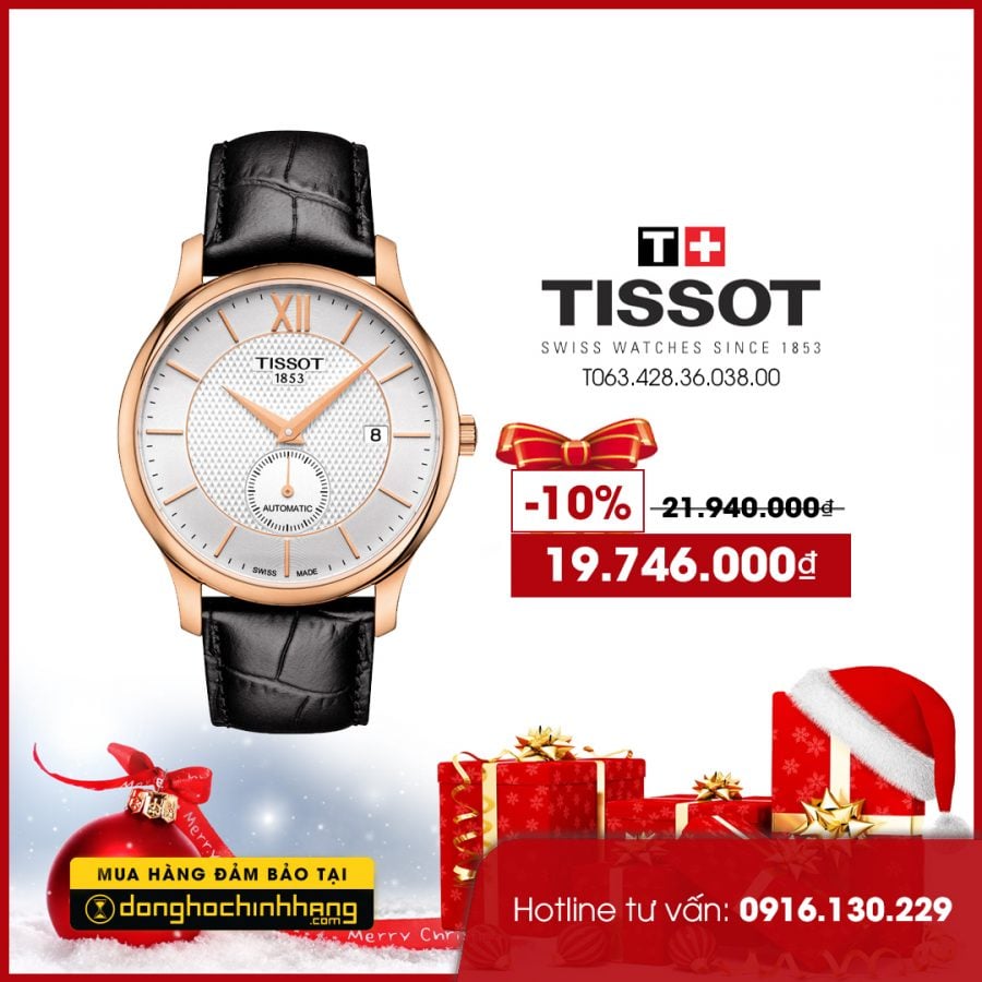 đồng hồ Tissot dịp Giáng sinh và năm mới