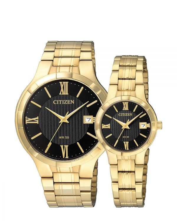 Cặp đôi đồng hồ Citizen BI5022-50E-EU6022-54E