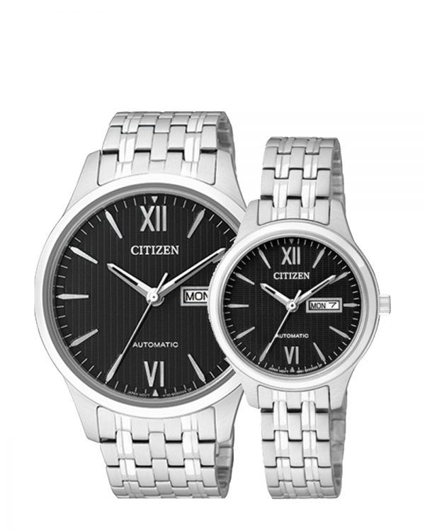 Cặp đôi đồng hồ Citizen NP4070-53E-PD7130-51E