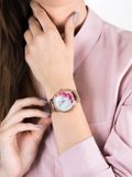  Full Bloom with Swarovski® Crystals 38mm - Pink Gold 