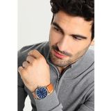  Weekender 40mm - Blue Dial/ Box Set with Black Leather Strap 