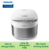  Nồi Cơm Điện Tử Mini Philips HD3170/66 - 600W - 0.85 Lít - Hàng Chính Hãng 