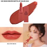  SON 3CE MOOD RECIPE MATTE LIP COLOR 