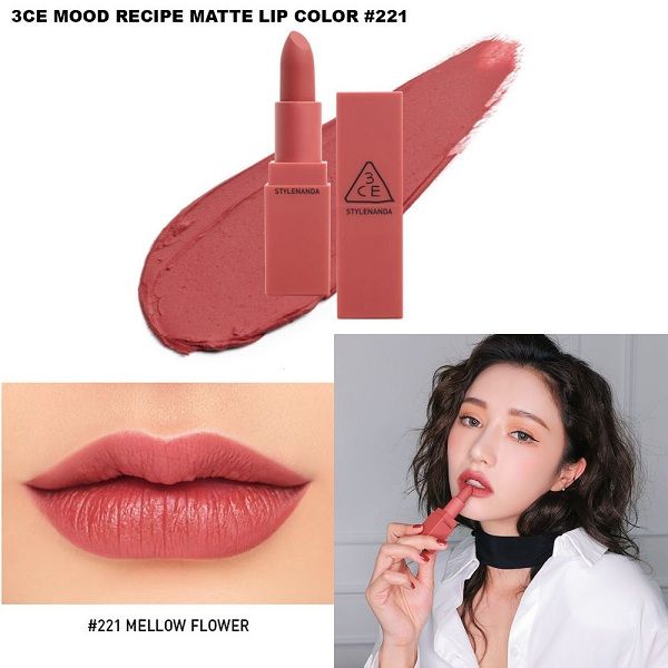  SON 3CE MOOD RECIPE MATTE LIP COLOR 